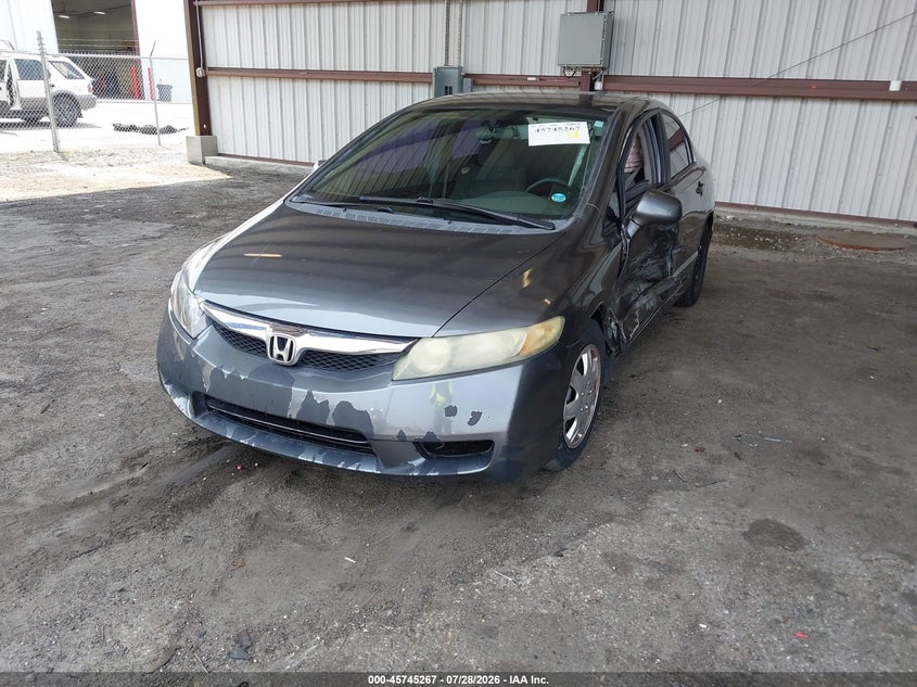Vin: 2hgfa1f35ah512950, lot: 46243971, honda civic vp 20102