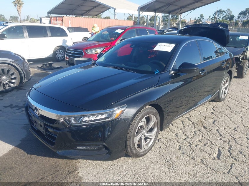 2020 Honda Accord Ex, Rear, IAAI, VIN 1HGCV1F43LA056108 — photo 2