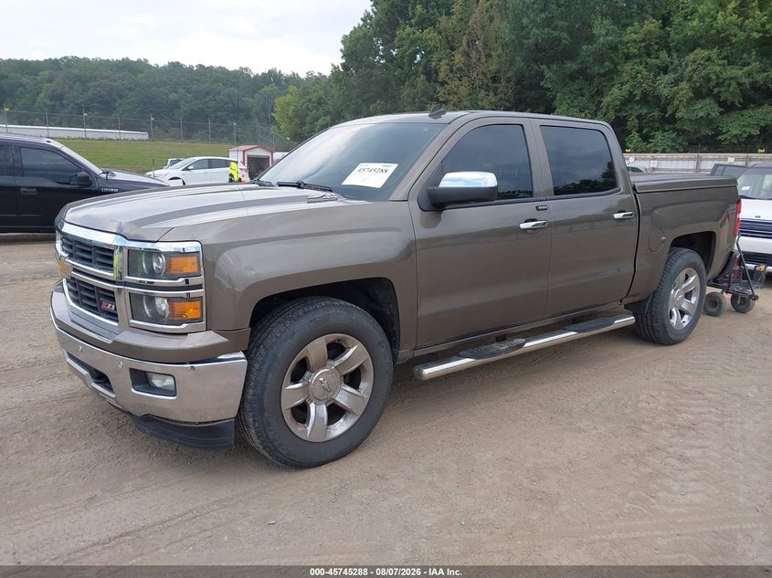 Vin: 3gcuksec2eg497968, lot: 46243992, chevrolet silverado 1500 ltz 20142