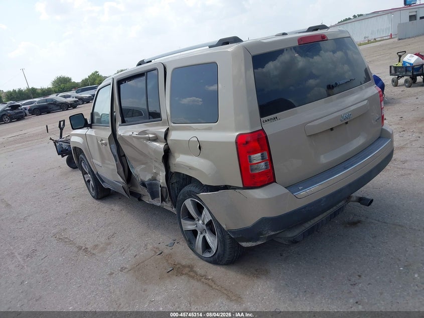 Vin: 1c4njpfa0hd132868, lot: 46244018, jeep patriot high altitude 20173