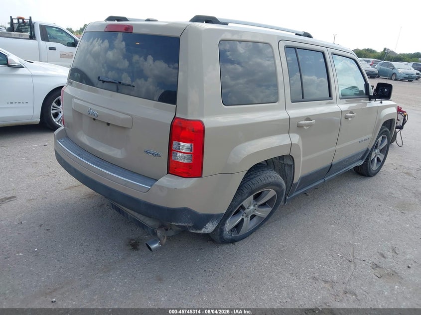 Vin: 1c4njpfa0hd132868, lot: 46244018, jeep patriot high altitude 20174