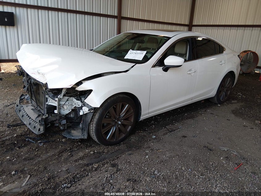 Vin: jm1gl1vm8l1524440, lot: 46244044, mazda mazda6 touring 20202