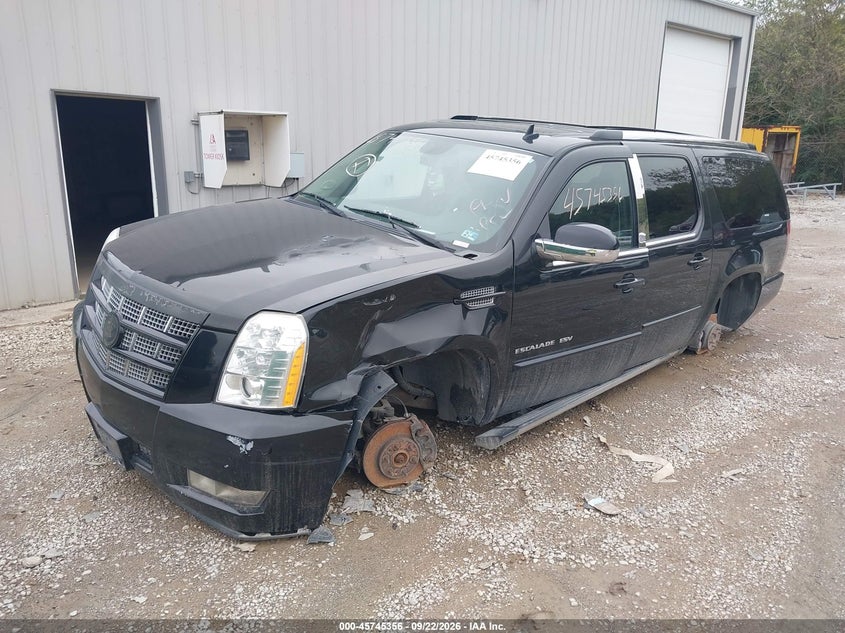 Vin: 1gys4jefxcr233393, lot: 46244060, cadillac escalade esv premium 20122
