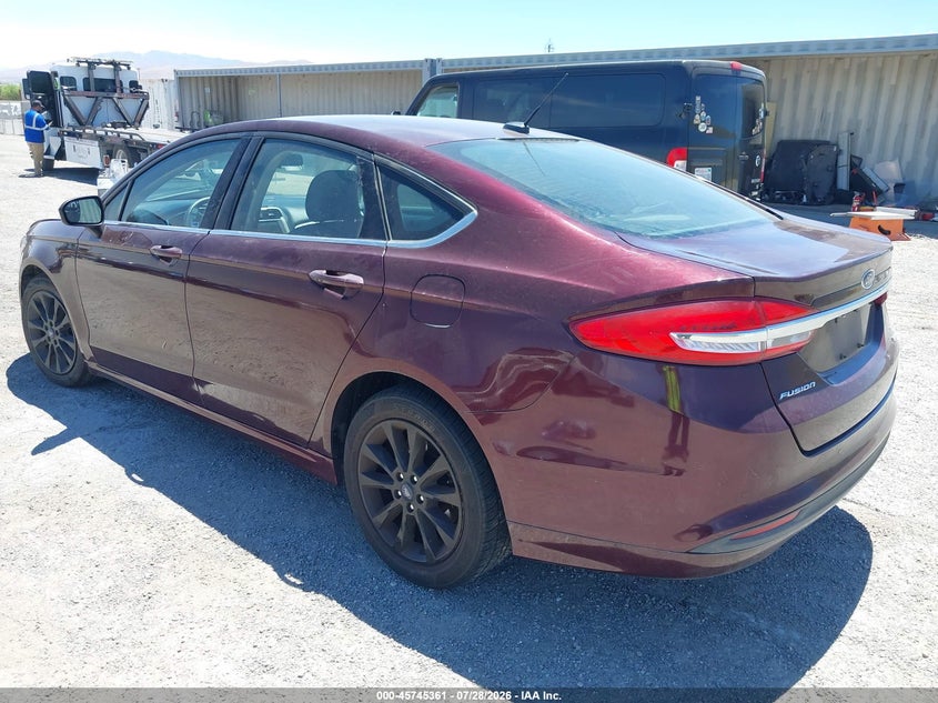 2017 FORD FUSION auction photo 3