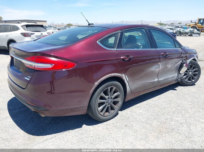 2017 FORD FUSION auction photo 4