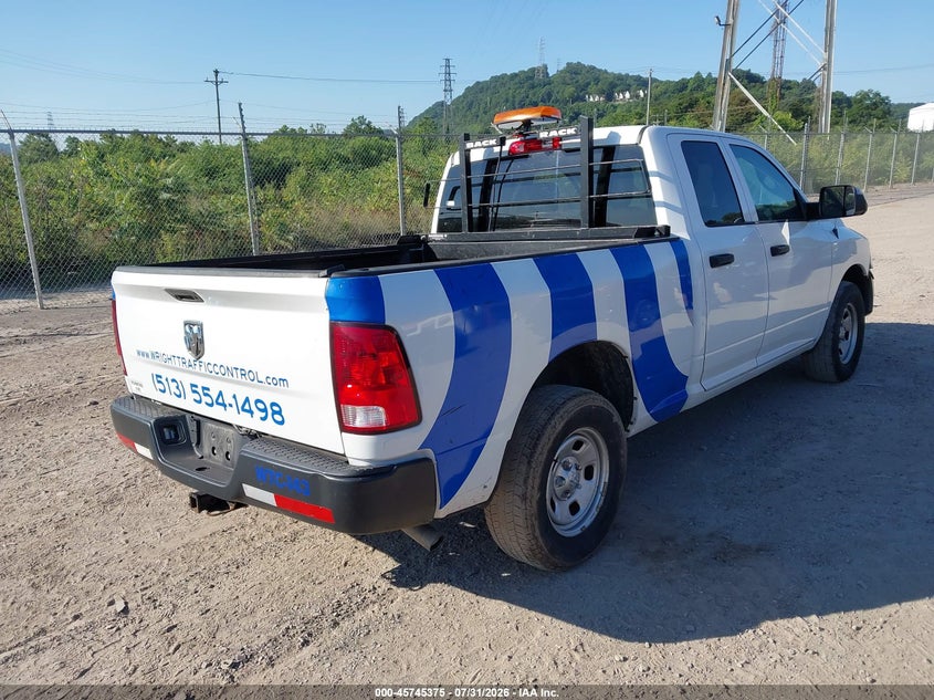 Vin: 1c6rr6fg5ms534701, lot: 46244078, ram 1500 classic tradesman  4x2 6'4 box 20214