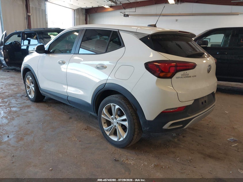 Vin: kl4mmbs22mb064674, lot: 46244094, buick encore gx fwd preferred 20213