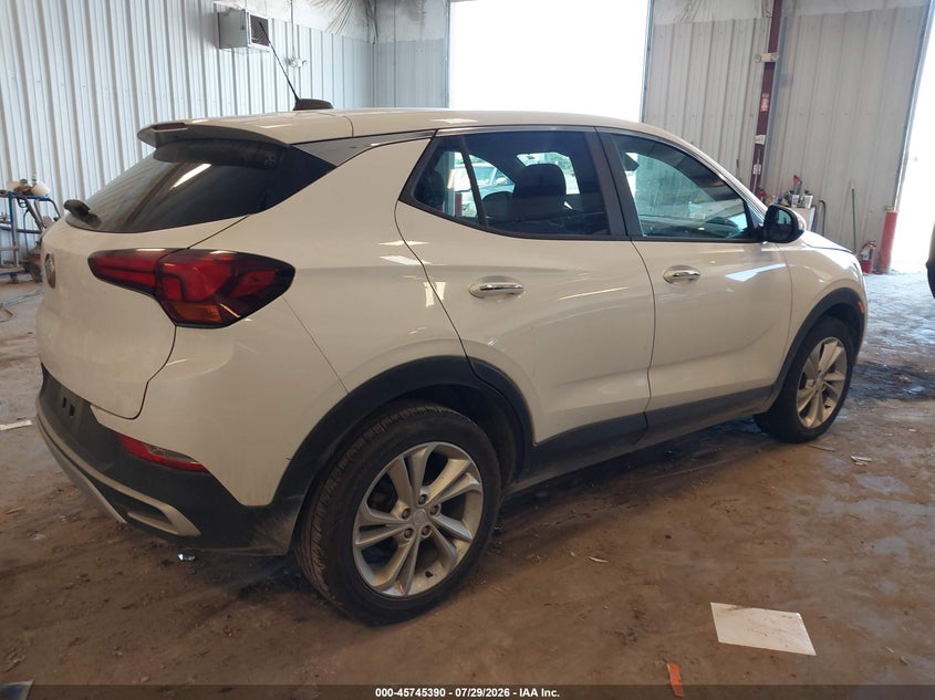 Vin: kl4mmbs22mb064674, lot: 46244094, buick encore gx fwd preferred 20214