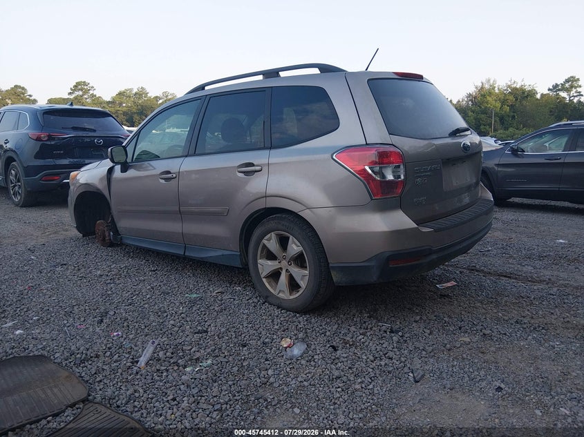 Vin: jf2sjadc4fh414524, lot: 46244116, subaru forester 2.5i premium 20153