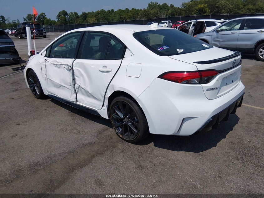 Vin: jtdt4mce3pj103093, lot: 46244128, toyota corolla xse 20233