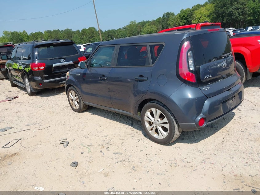 Vin: kndjx3a57g7366518, lot: 46244142, kia soul ! 20163