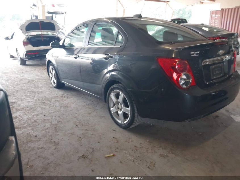 Vin: 1g1je5sb7f4145080, lot: 46244144, chevrolet sonic ltz auto 20153