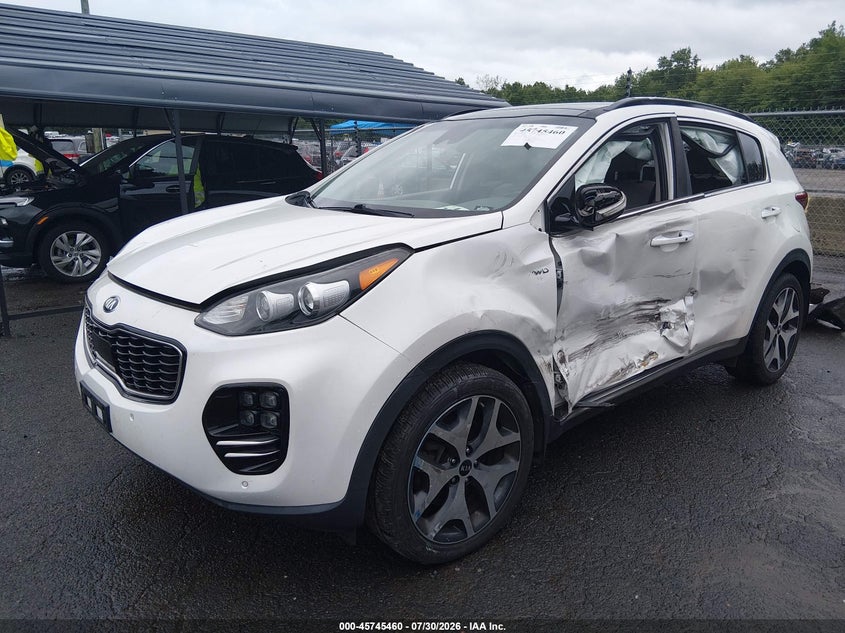 Vin: kndprca65j7328872, lot: 46244164, kia sportage sx turbo 20182