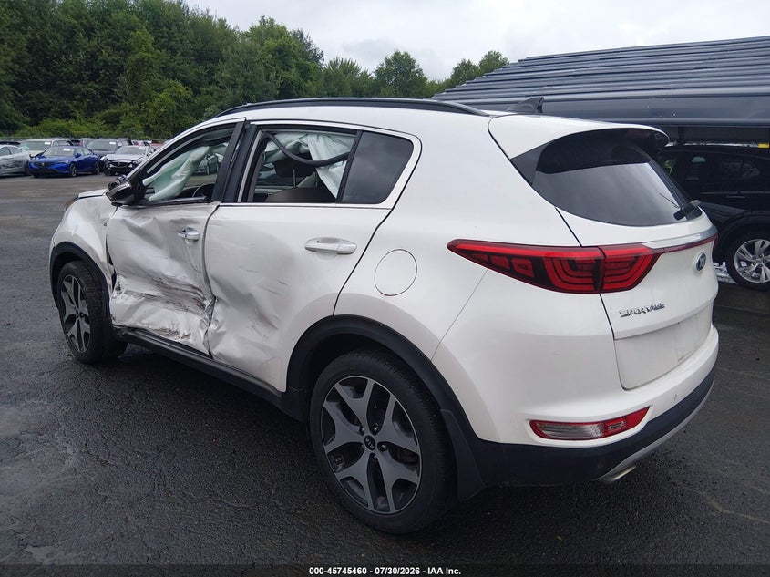 Vin: kndprca65j7328872, lot: 46244164, kia sportage sx turbo 20183