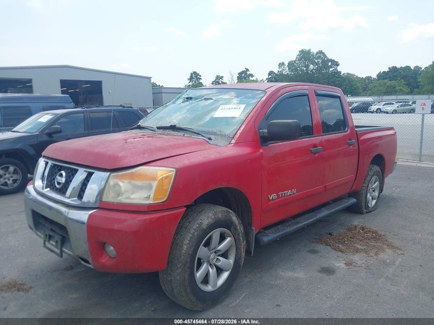 Vin: 1n6ba0ek7bn310584, lot: 46244168, nissan titan sv 20112