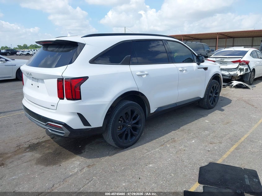 Vin: 5xyrkdlf2pg251874, lot: 46244169, kia sorento sx 20234