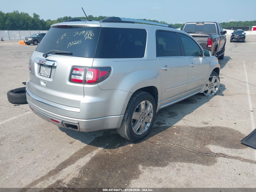Vin: 1gkkrtkd1fj239368, lot: 46244175, gmc acadia denali 20154