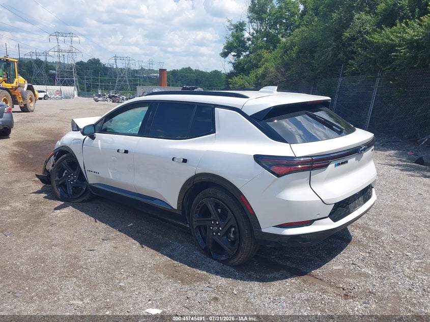 Vin: 3gn7dsrp8ss224425, lot: 46244195, chevrolet equinox ev rs 20253