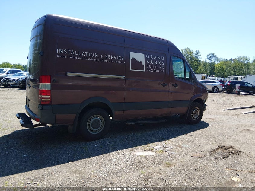 Vin: wd3pe7cd2jp647381, lot: 46244197, mercedes-benz sprinter 2500 standard roof v6 20184