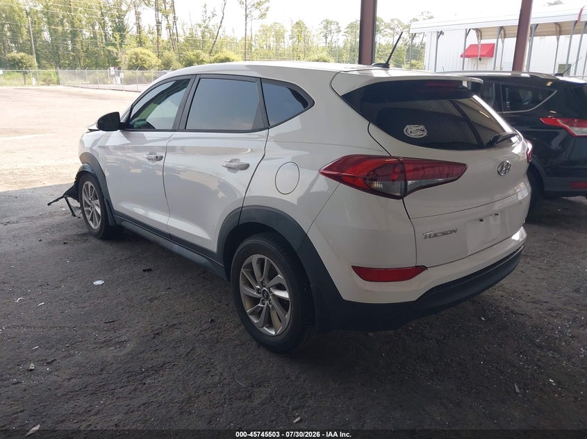 Vin: km8j23a4xhu343335, lot: 46244207, hyundai tucson se 20173