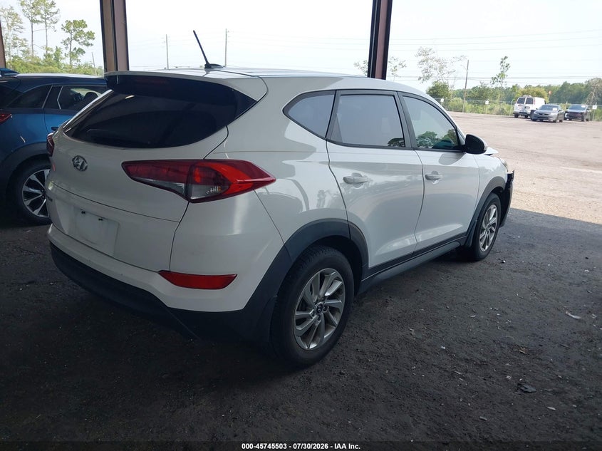 Vin: km8j23a4xhu343335, lot: 46244207, hyundai tucson se 20174