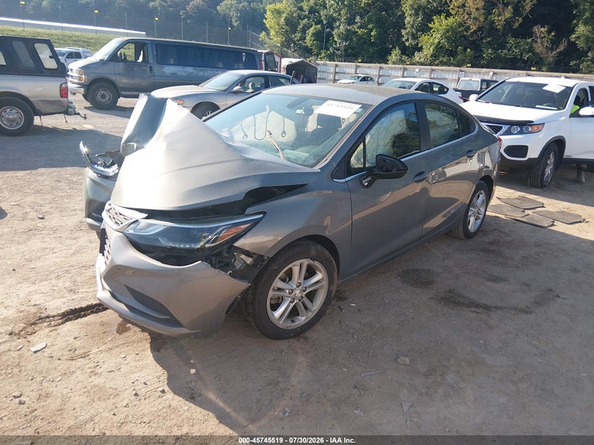 Vin: 1g1be5sm5h7222312, lot: 46244223, chevrolet cruze lt auto 20172