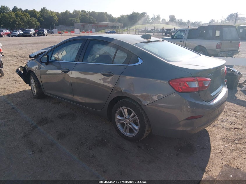 Vin: 1g1be5sm5h7222312, lot: 46244223, chevrolet cruze lt auto 20173