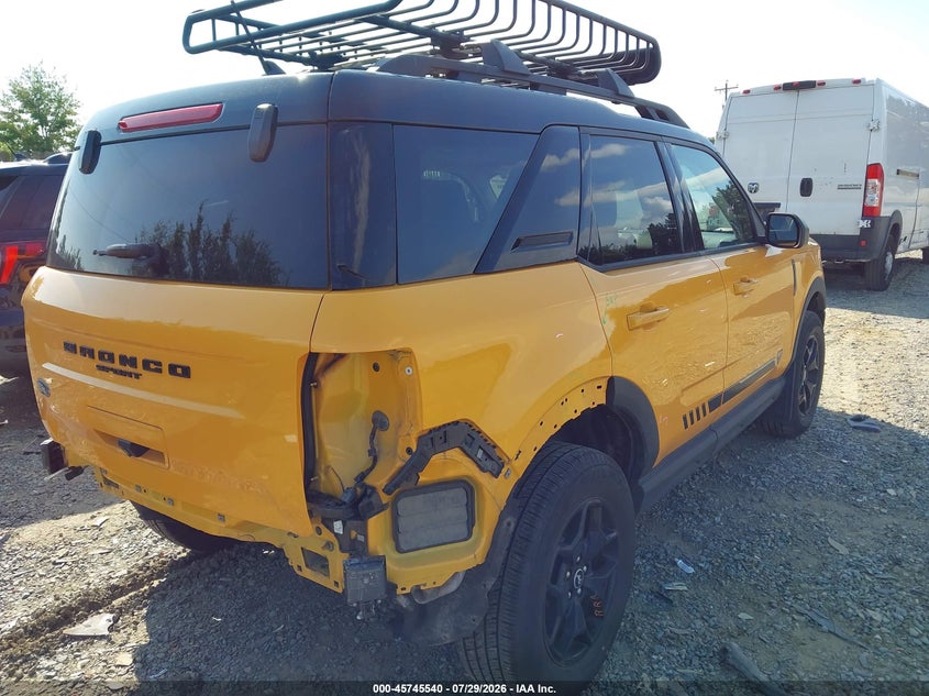 Vin: 3fmcr9f93mra50244, lot: 46244244, ford bronco sport first edition 20214