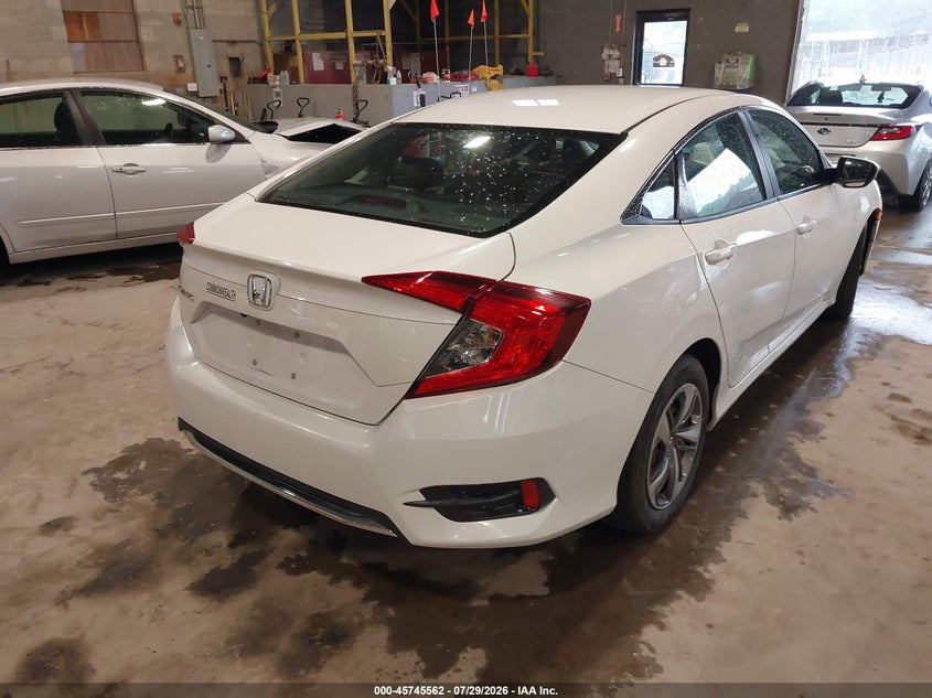 Vin: 2hgfc2f66kh576412, lot: 46244266, honda civic lx 20194