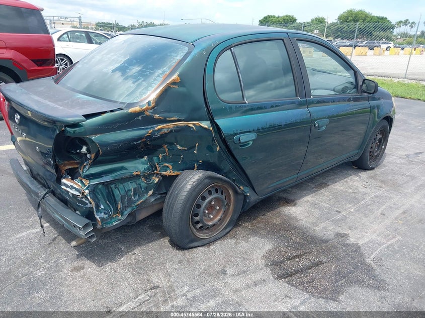 2001 TOYOTA ECHO auction photo 4