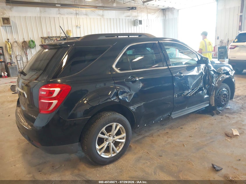 Vin: 2gnalcek9g6108584, lot: 46244275, chevrolet equinox lt 20164