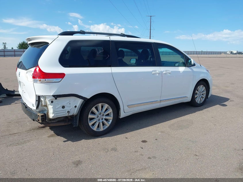 Vin: 5tdjk3dc3es089930, lot: 46244290, toyota sienna le 7 passenger 20144