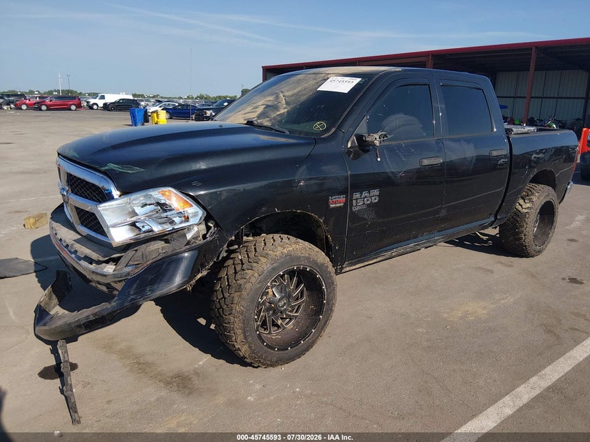 Vin: 1c6rr7kt7ks543132, lot: 46244297, ram 1500 classic tradesman  4x4 5'7 box 20192