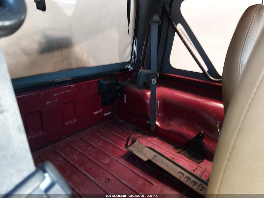 1998 JEEP WRANGLER SPORT UTILITY VEHICLE 2.5L I-4 120HP