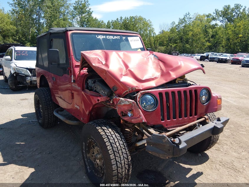 1998 JEEP WRANGLER auction photo 1