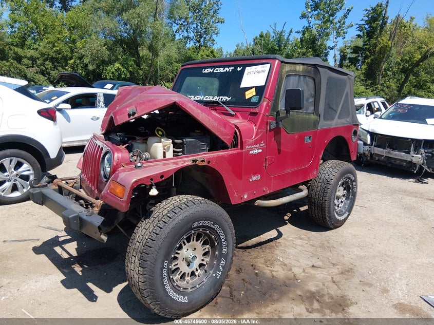 1998 JEEP WRANGLER auction photo 2