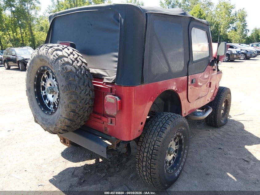 1998 JEEP WRANGLER auction photo 4