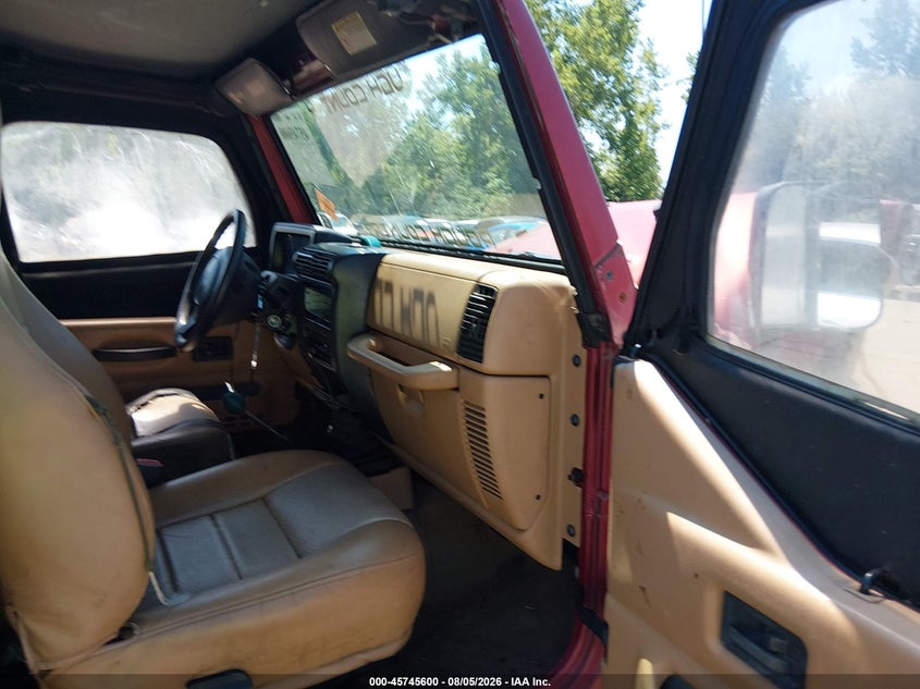 1998 JEEP WRANGLER auction photo 5