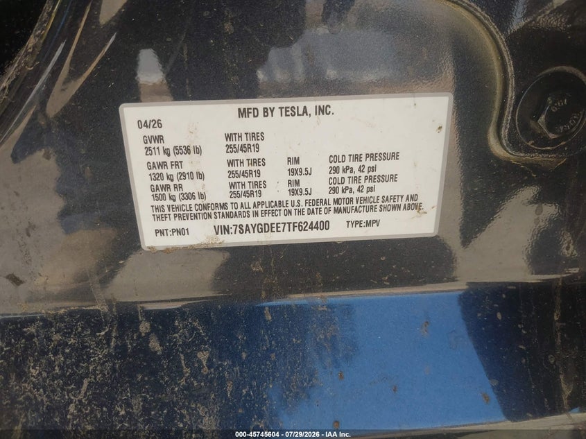 TESLA MODEL Y - zdjęcie 9