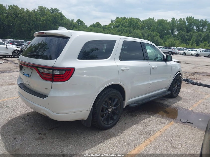 Vin: 1c4rdjdg8hc681253, lot: 46244310, dodge durango gt awd 20174