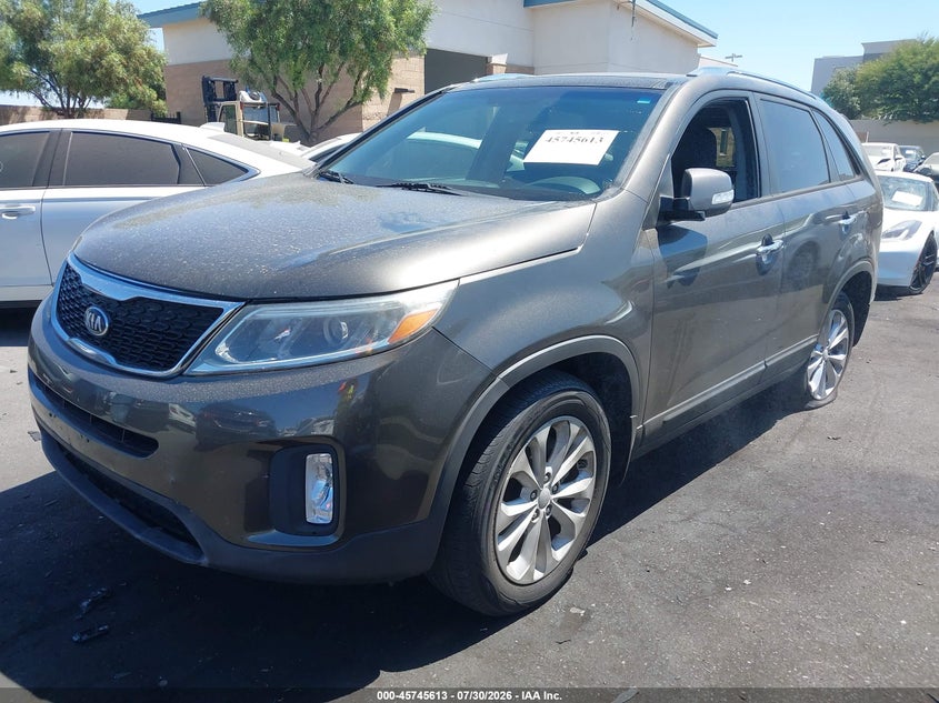 Vin: 5xyku4a76fg583032, lot: 46244318, kia sorento ex v6 20152