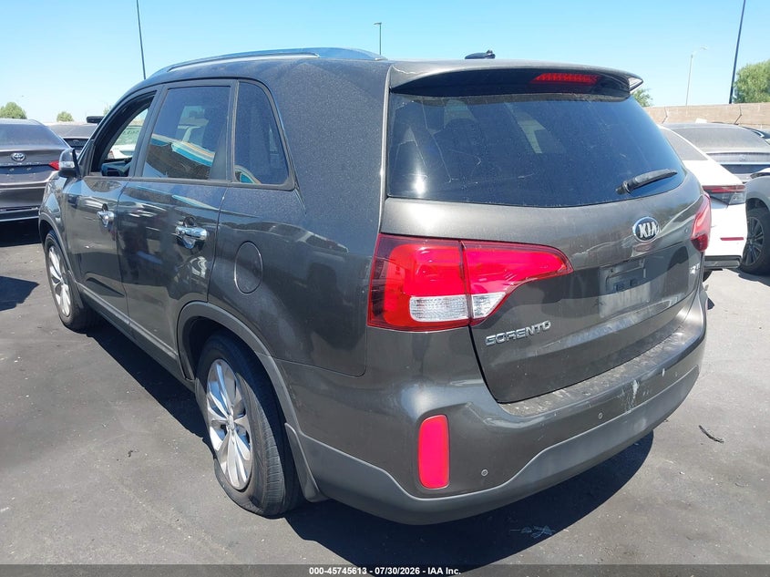 Vin: 5xyku4a76fg583032, lot: 46244318, kia sorento ex v6 20153