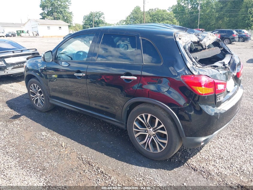 Vin: ja4ap3au0hz048876, lot: 46244339, mitsubishi outlander sport 2.0 es 20173