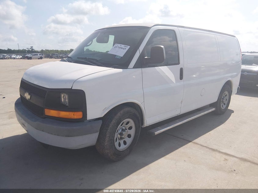 Vin: 1gcsgafx3c1110960, lot: 46244349, chevrolet express 1500 work van 20122