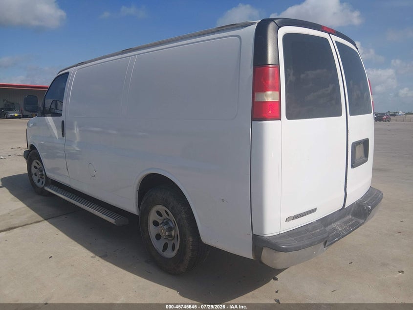 Vin: 1gcsgafx3c1110960, lot: 46244349, chevrolet express 1500 work van 20123