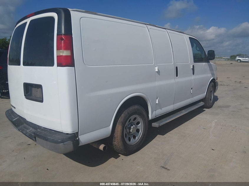Vin: 1gcsgafx3c1110960, lot: 46244349, chevrolet express 1500 work van 20124