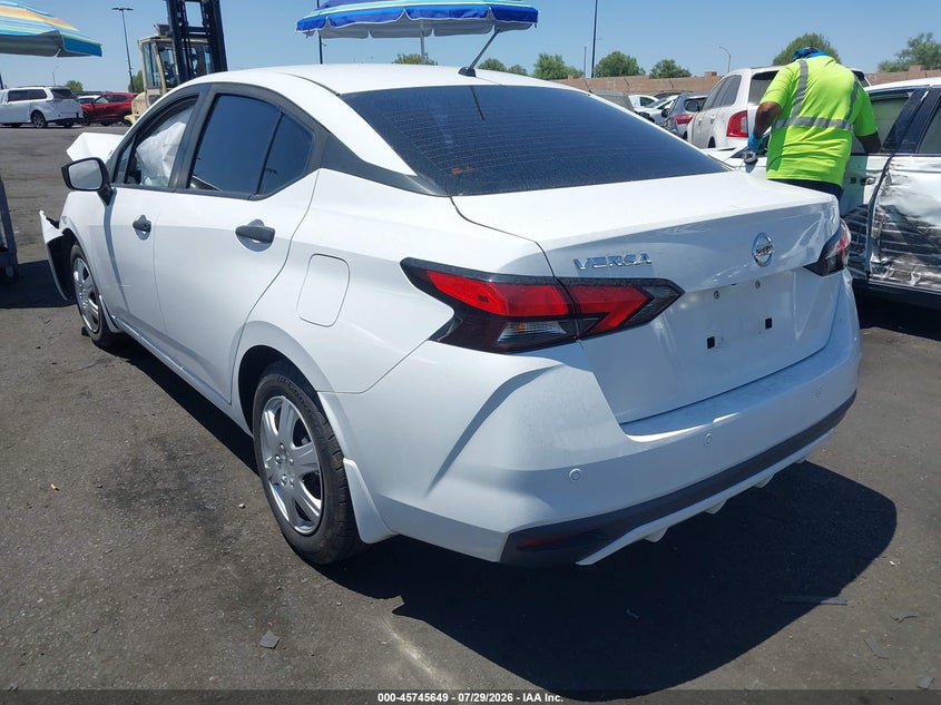Vin: 3n1cn8dv7ml923025, lot: 46244353, nissan versa s xtronic cvt 20213