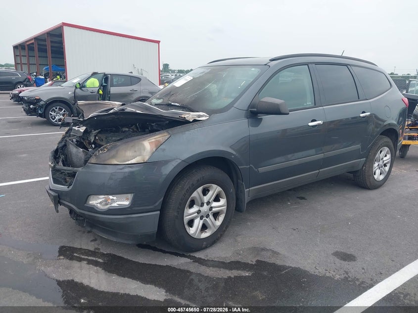 Vin: 1gnlreed7aj219620, lot: 46244354, chevrolet traverse ls 20102