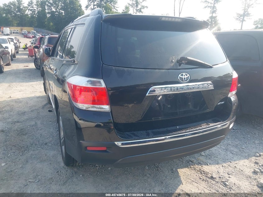 Vin: 5tddk3eh5bs064515, lot: 46244379, toyota highlander limited v6 20113