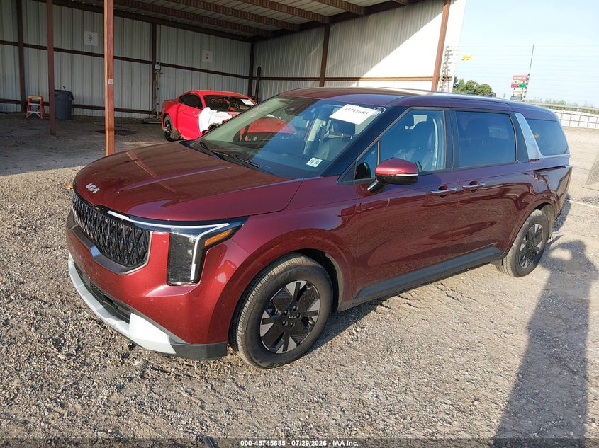 2026 KIA CARNIVAL MPV HYBRID auction photo 2